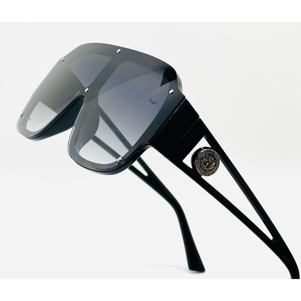 Oversized Shield Sunglasses Women's Fashion Luxury Style‎ Elegant Stylish Lentes
